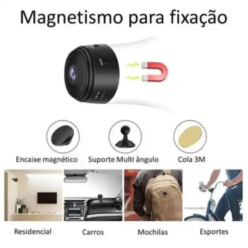 Mini câmera A9 HD